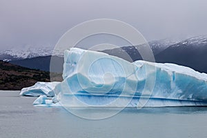 Argentino Lake Ice Block photo