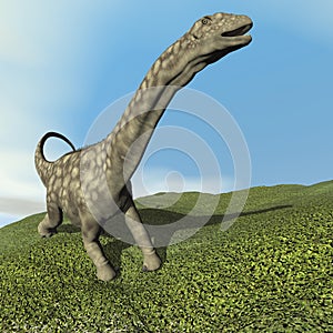 Argentinosaurus dinosaur - 3D render