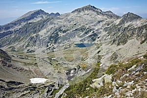 Argirovo and Mitrovo lakes - view from Dzhano Peak, Pirin mountain photo