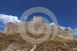 the fortress on Mount Larissa in Argos in the Peloponnese