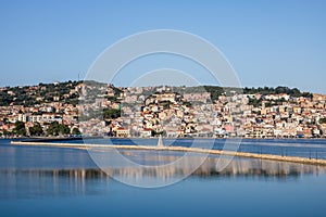 Argostoli, the capital of Greek island Kefalonia