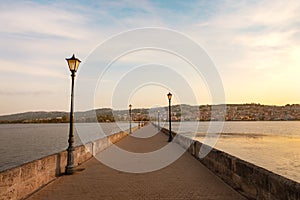 Argostoli town on the island of Kefalonia