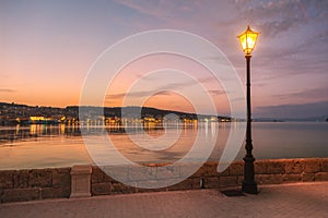 Argostoli town on the island of Kefalonia