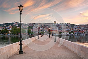 Argostoli town on the island of Kefalonia