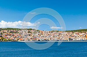 Argostoli town on the island of Kefalonia