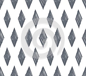 Argyle, pattern with pencil strokes