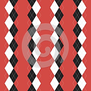 Argyle plaid. Pattern Scottish cage