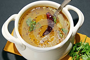 Arhar daal or lentil soup