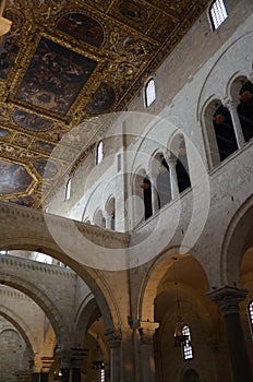 Ari, Italy 10.01.2015: The Basilica of Saint Nicholas,in Bari