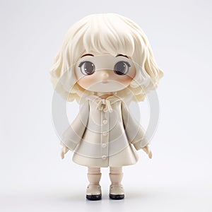 Aria: Delicate Vinyl Toy With Childlike Innocence In Pop Kei Style photo