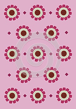 Aria Water Drop Flower Wallpaper