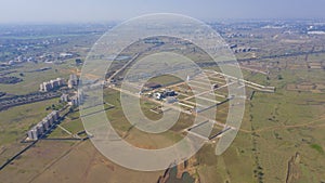 Arial View of Raipur city