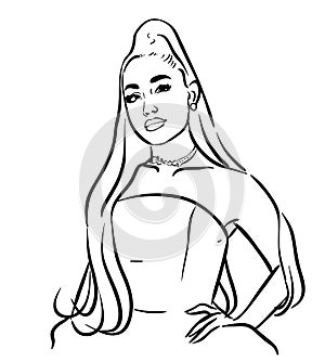 Ariana-Grande-illustration