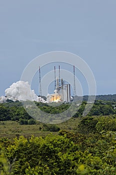 Ariane 5 take off