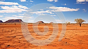 arid australian outback remote