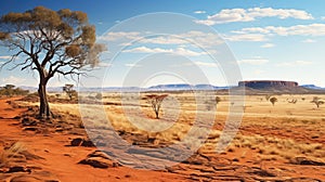 arid australian outback remote