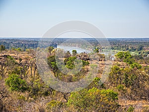 Arid climate forest in Thailand