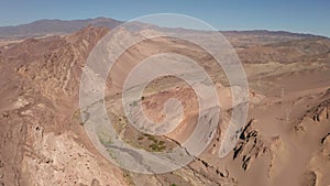 Arid desert and strange stones