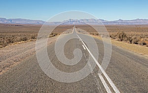 The arid Klein Karoo region in South Africa