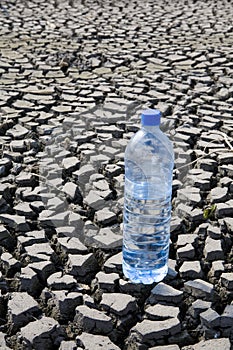 Arid land and mineral water