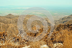 The arid landscapes of Oloroka Mountain Range, Rift Valley