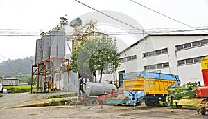 Arid and quarry in a factory in Galicia