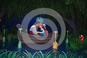 Ariel and Eric Kissing - Magic Kingdom Walt Disney World