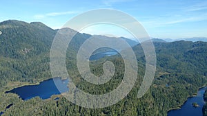 Ariel View of Misty Fjords in Ketchikan Alaska Tongass National Forest