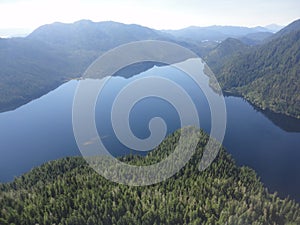 Ariel View of Misty Fjords in Ketchikan Alaska Tongass National Forest