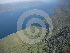 Ariel View of Misty Fjords in Ketchikan Alaska Tongass National Forest