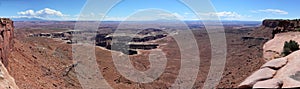 Arielview over Canyonland in Utah