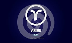 Aries Astrology Horoscope Zodiac Concept