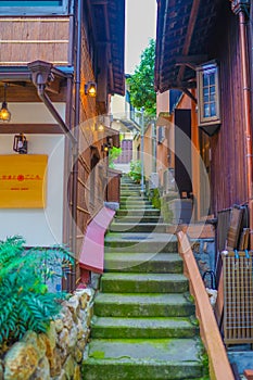 Arima Onsens old townscape