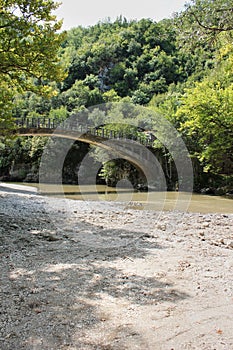 Aristi Bridge on the Voidomatis river Epirus