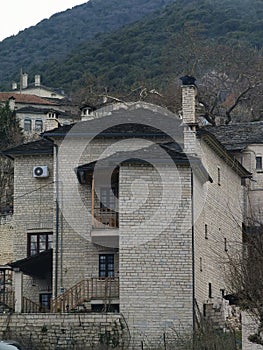 Aristi village in ioannina perfecture greece