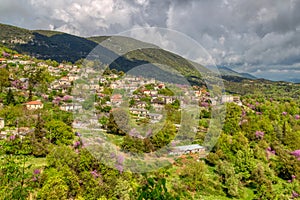 Aristi village, in Zagori region, Epirus, Greece