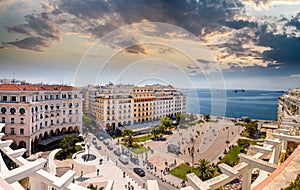 Aristotelous Square at Afternoon, Thessaloniki