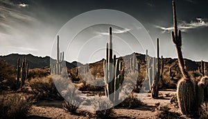 Arizona Desert Cactus Landscape