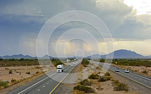 Arizona Desert Dust Storm