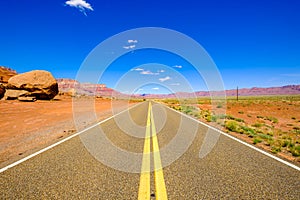 Arizona desert highway