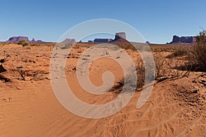 Arizona desert landscape near Kayenta