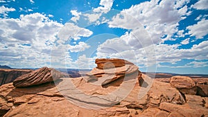 Arizona Desert Rock Formation