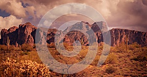 Arizona desert wild west landscape photo