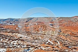 Arizona desert in winter