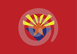 Arizona love heart shape american state