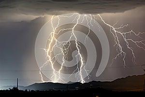 Arizona Monsoon Lightning 2010a