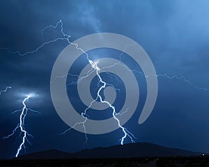 Arizona Monsoon Lightning 2012