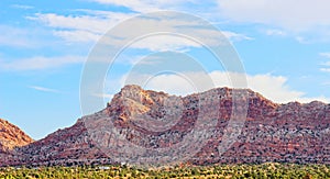 Arizona Mountainside Looking Over Valley