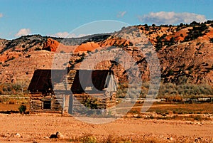 Arizona- A Ruin of an Historic Log Cabin