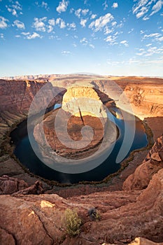 Arizona`s famous Horseshoe Bend on the Colorado River, USA